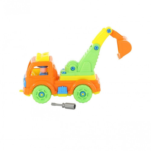 Toy Vehicle Excavator, assorted colours, 12m+