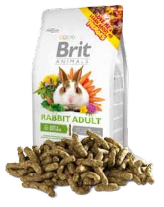 Brit Animals Rabbit Adult Complete Food 1.5kg