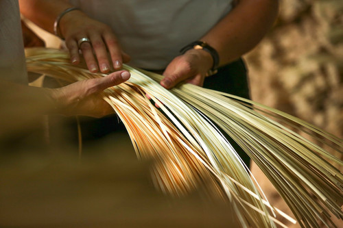 MJÖLKKANNA Basket, bamboo, 18x25x14 cm