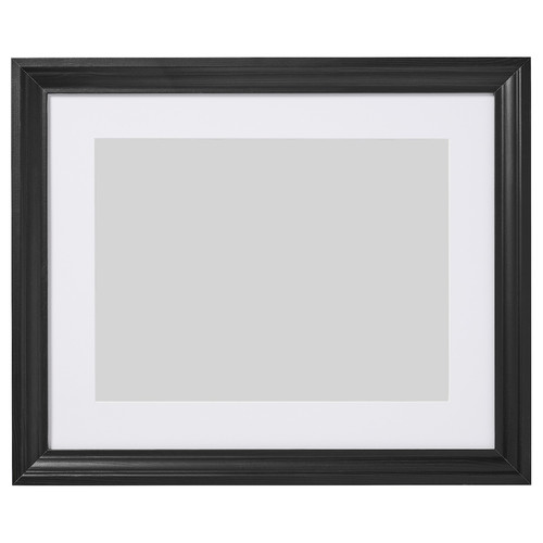 EDSBRUK Frame, black stained, 40x50 cm