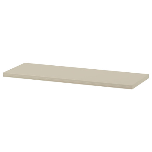 BERGSHULT Shelf, grey-beige, 80x30 cm