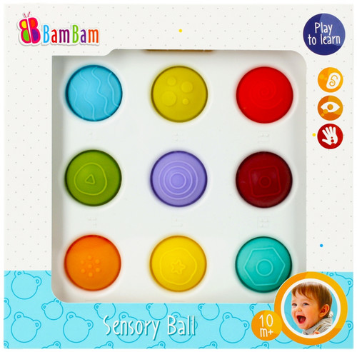 Bam Bam Sensory Ball Set 10m+