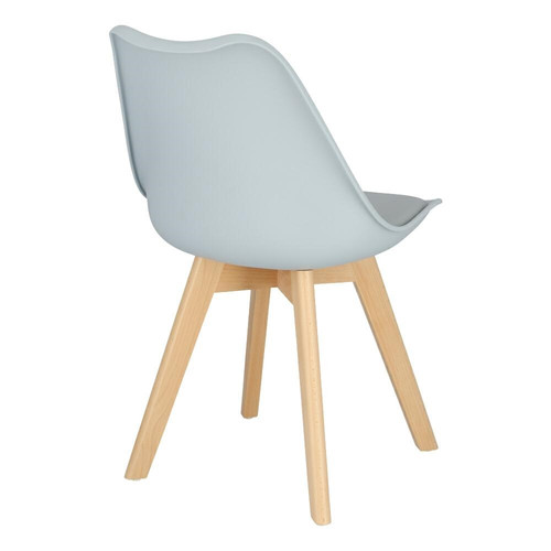 Dining Chair Norden Cross PP, grey