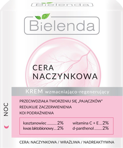 Bielenda Capillary Skin Face Night Cream Strenghtening-Regenerating 50ml