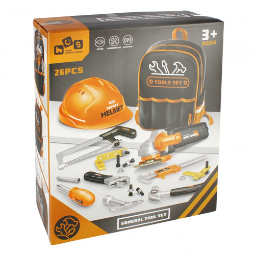 General Tool Set & Backpack 26pcs 3+