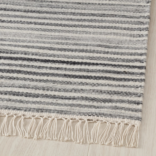 SJÖTÅTEL Rug, flatwoven, grey-yellow, 200x300 cm