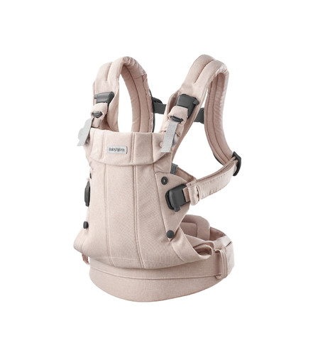 BABYBJORN Baby Carrier Harmony, Woven, Light pink mélange