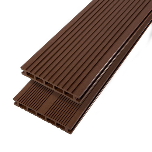 Composite Deck Board Blooma 2.1 x 14.5 x 220 cm, chocolate