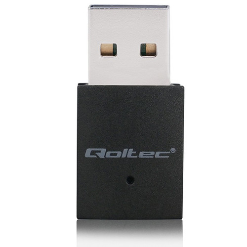 Qoltec Mini Adapter Wi-Fi, BT 4.0