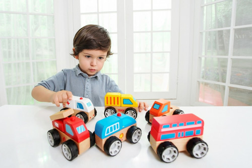 iWood Wooden Blocks Police 3+