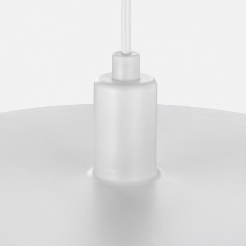 NYMÅNE LED pendant lamp, wireless dimmable white spectrum/white, 38 cm