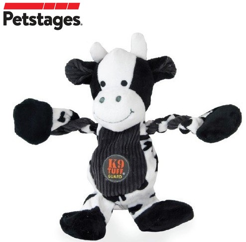 Petstages Dog Toy Pulleez Cow 28cm