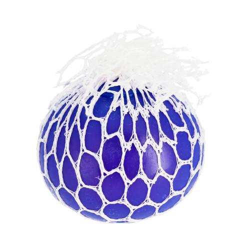 Mesh Squish Ball 1pc, assorted colours, 3+