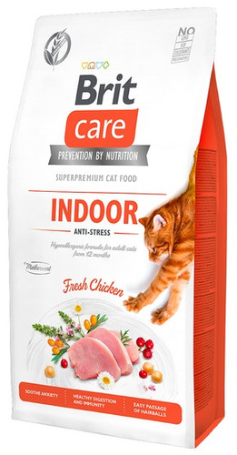 Brit Care Cat Grain Free Indoor Anti-Stress 7kg