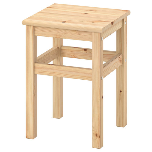 ODDVAR Stool, pine