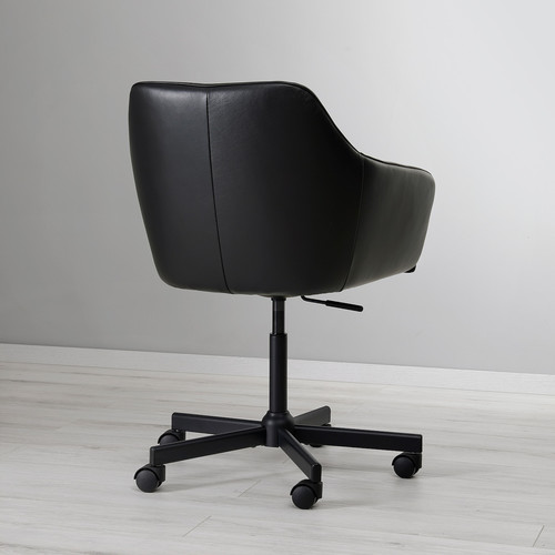 TOSSBERG / MALSKÄR Swivel chair, Grann black/black