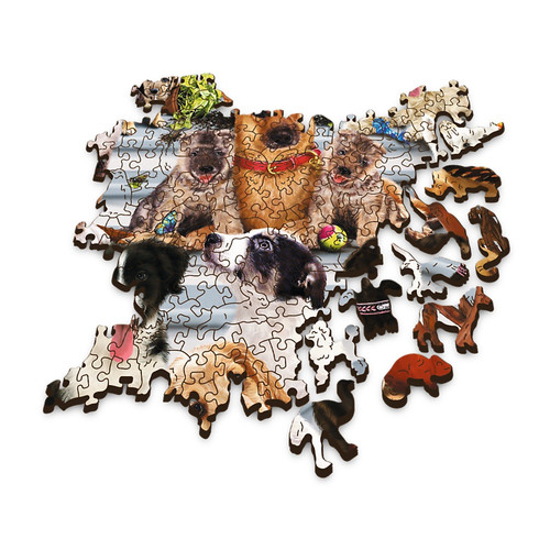 Trefl Wood Craft Wooden Puzzle Dog Friendship 1000pcs 12+