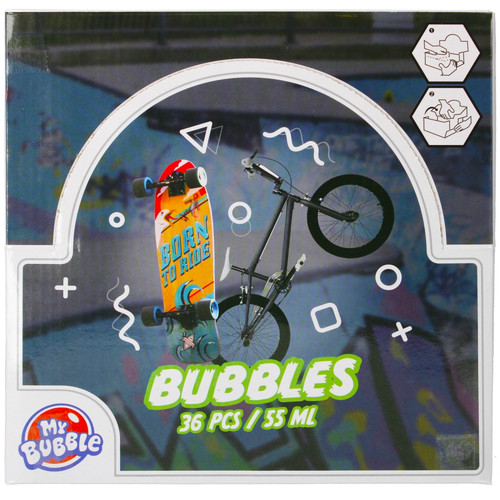 Soap Bubbles Skate/BMX 55ml, 1pc, random patterns, 3+