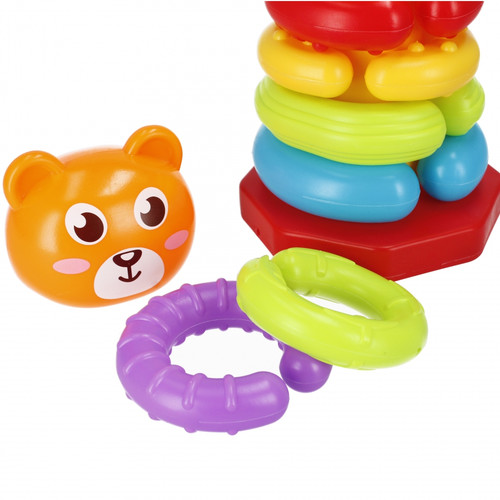 Pyramid Stacking Ring Educational Toy Tiger 5m+