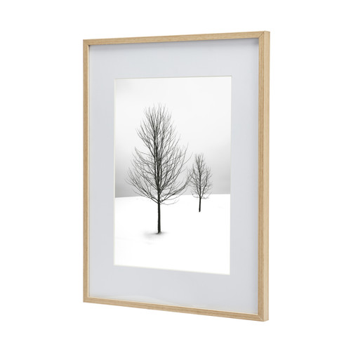 GoodHome Aluminium Picture Frame Banggi 30 x 40 cm, wood effect