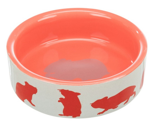 Trixie Ceramic Bowl for Hamsters 80ml, 1pc, assorted colours