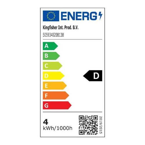 Diall LED Bulb Filament T30S E27 470lm 2700K