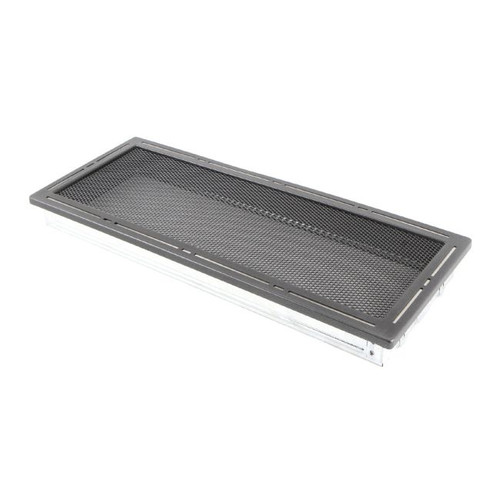 Parkanex Fireplace Air Vent Grille 16 x 45 cm, graphite