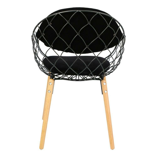 Chair Jahi, black/black/natural