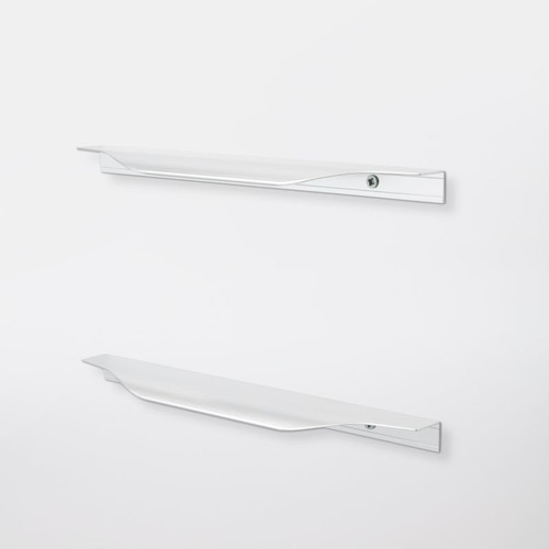 GoodHome Cabinet Strip Handle aluminium 247 mm, 2 pack