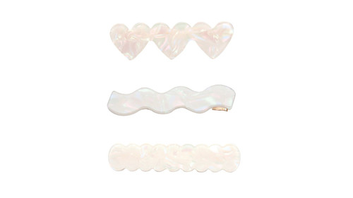 Donegal Hair Snap Clip, 1pc, random colours