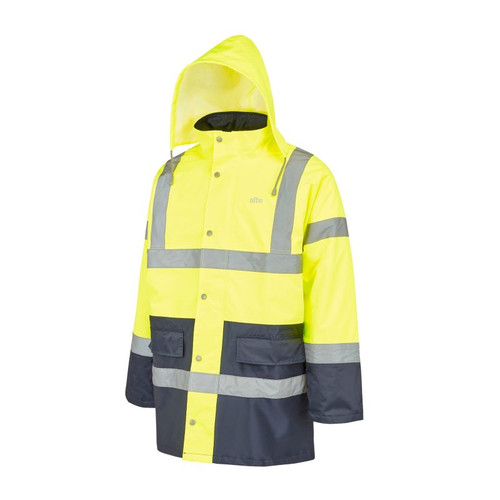 Site Safety Jacket Reflective Jacket Shackley L, yellow