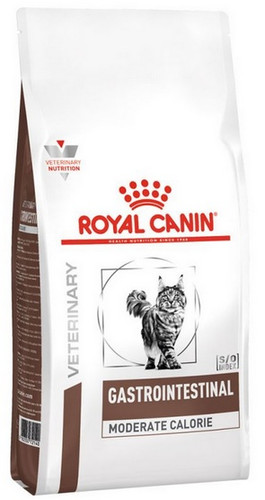 Royal Canin Veterinary Diet Feline Gastrointestinal Moderate Calorie Dry Cat Food 2kg