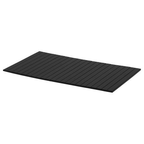 RÖDEBY Armrest tray, black