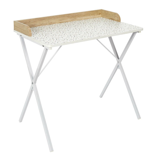 Desk Brice, terrazzo, natural