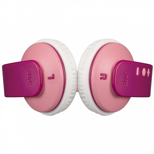 JVC Children's Headphones for Kids HA-KD10, pink-purple