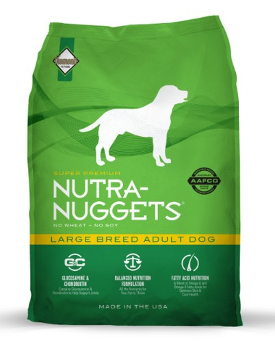 Nutra nuggets dog clearance food