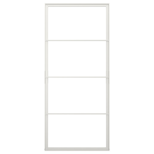 SKYTTA Sliding door frame, white, 102x231 cm