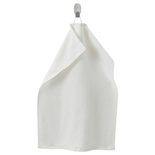 LUDDVIAL Hand towel, white, 40x60 cm