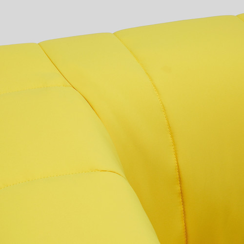 KLIPPAN Cover for 2-seat sofa, Långban bright yellow