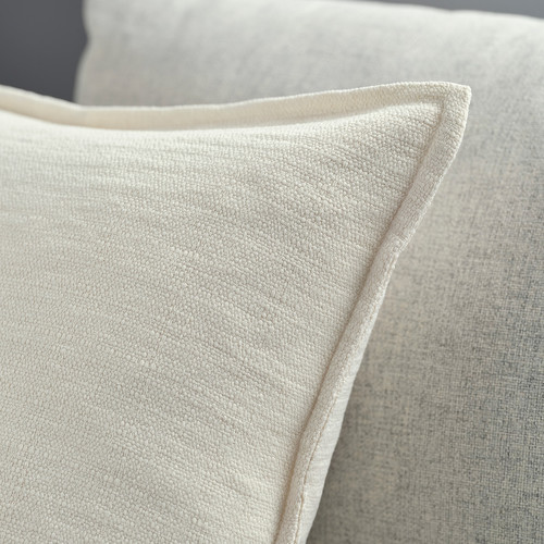 LAGERPOPPEL Cushion cover, off-white, 50x50 cm