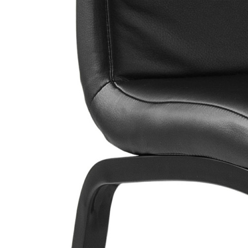 Chair Asama, black, black legs