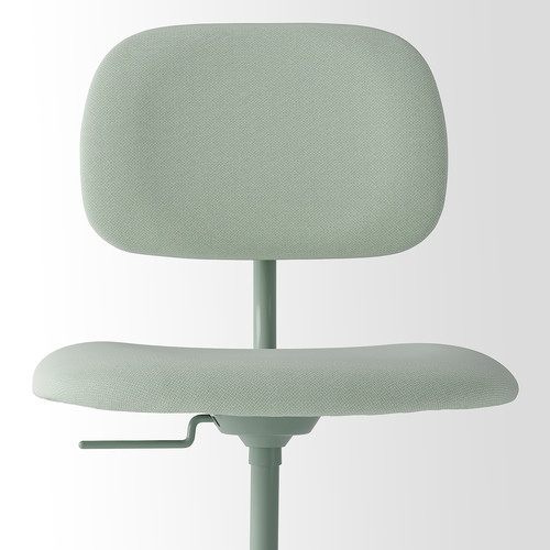 BLECKBERGET Swivel chair, Idekulla light green