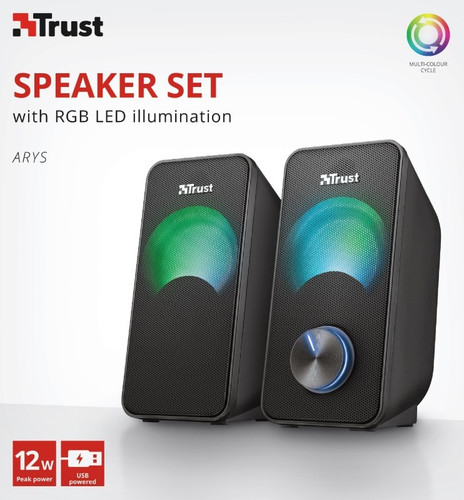 Trust Speaker Set Arys RGB Compact 2.0