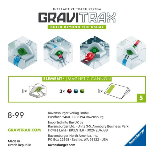 Gravitrax Element Magnetic Cannon 8+