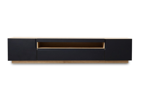 TV Cabinet Loftia, artisan/matt black