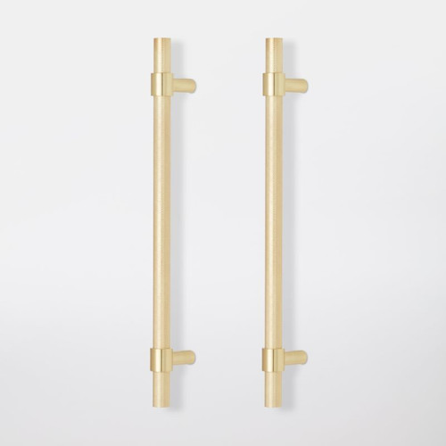 GoodHome Cabinet Handle Dukkah, spacing 19.2 cm, gold, 2 pack