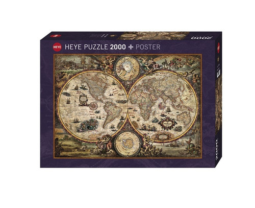 Heye Jigsaw Puzzle Vintage World 2000pcs 9+