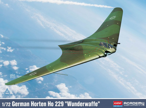 Academy Plastic Model Kit Horten Ho 229 Wunderwaffe 1/72 14+