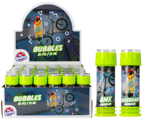 Soap Bubbles Skate/BMX 55ml, 1pc, random patterns, 3+