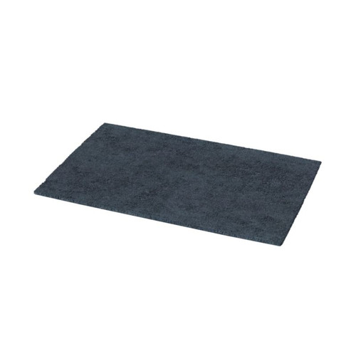 GoodHome Bath Mat Koros 50 x 80 cm, dark blue